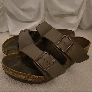 Mocha Birkenstocks size 40